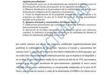 Escrito de GoroEco presentado en el Ayuntamiento de Telde/TA.